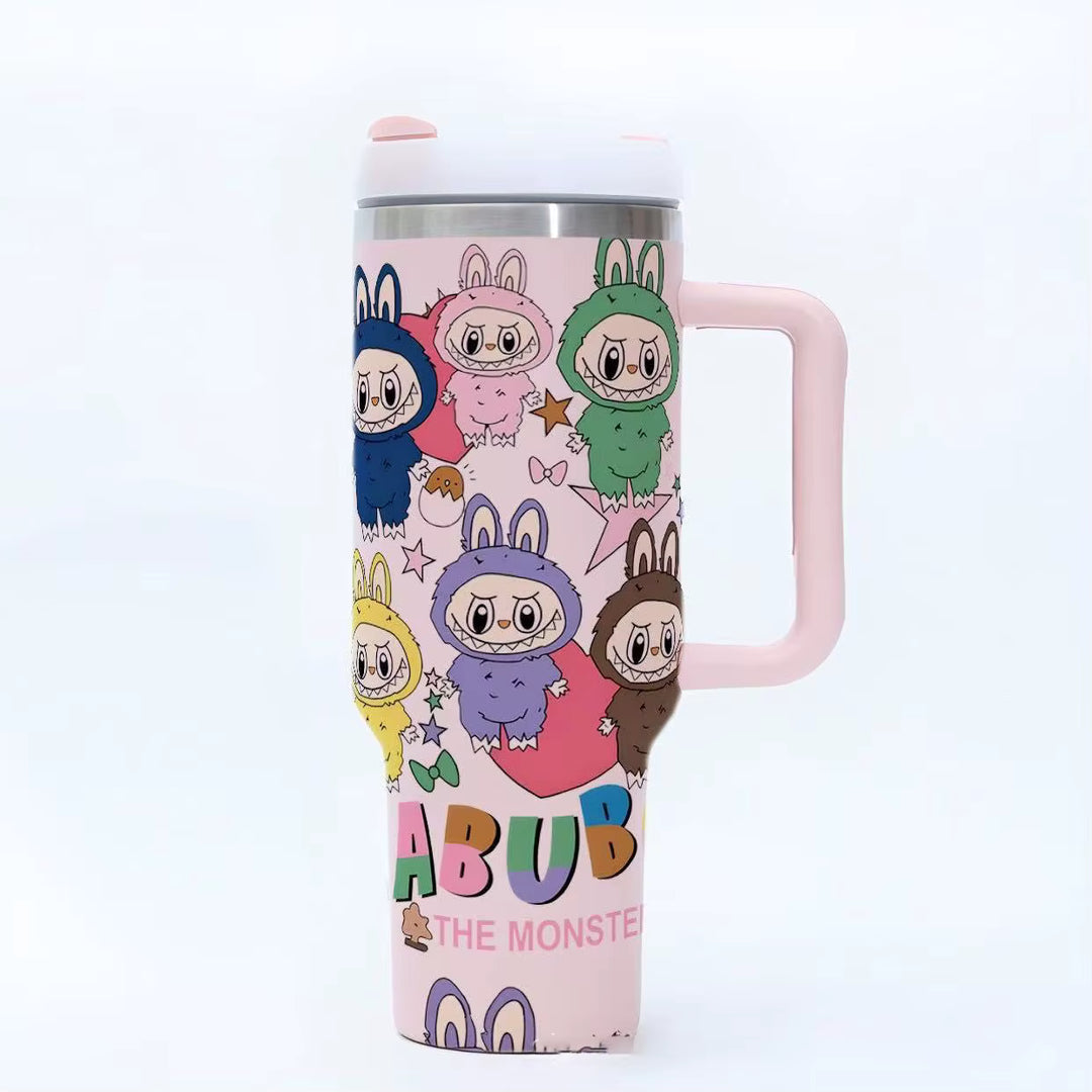 Labubu Thermos – Heiß- und Kaltflasche aus Edelstahl